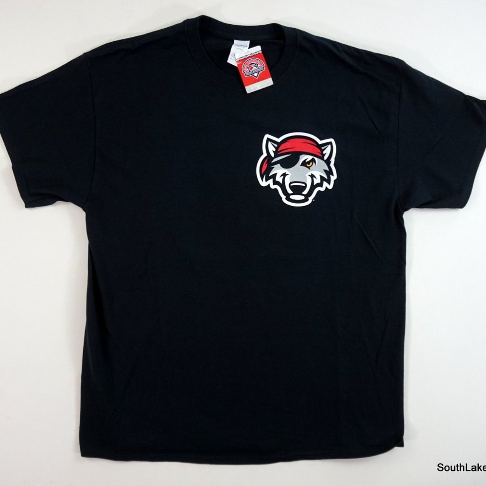 Erie Seawolves Christin Stewart Jersey T-Shirt XL Black NWT NEW!